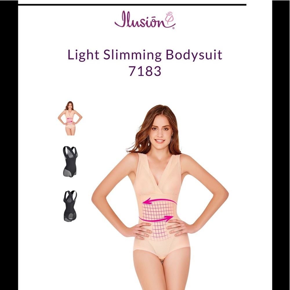 Illusion body shaper nude / Faja illusion